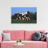 Verfbedekking loopt canvas afdruk (Insitu (Woonkamer))