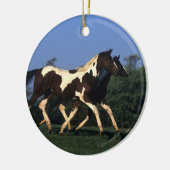 Verfbedekking loopt keramisch ornament (Links)