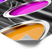 Verfblikken Poster (Hoek)