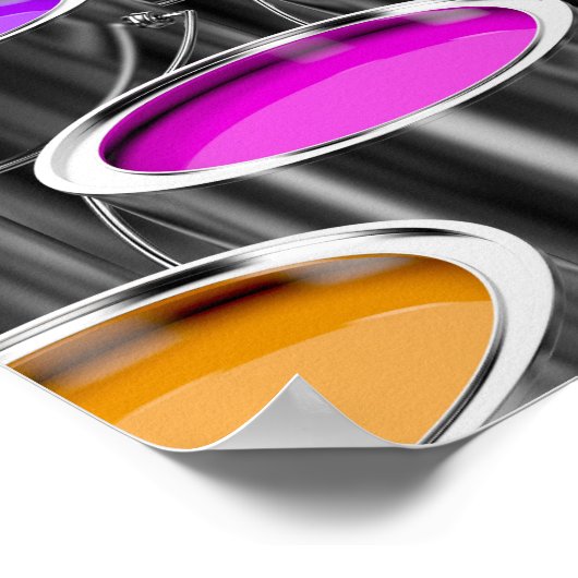 Verfblikken Poster (Hoek)