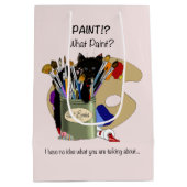 verfborstels pallet zwart kitten artiest medium cadeauzakje (Achterkant)