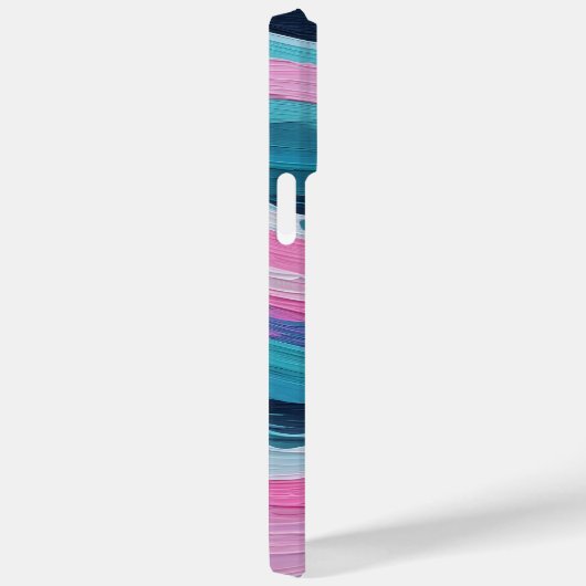 verfborstelslag Abstracte oceaangolven Neonkleur Case-Mate iPhone Case (Achterkant / Rechts)