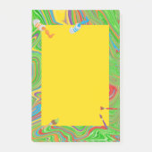 verfbuis verfborstel thema post-it® notes (Voorkant)