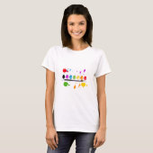 verfdoos met splatters t-shirt (Voorkant volledig)