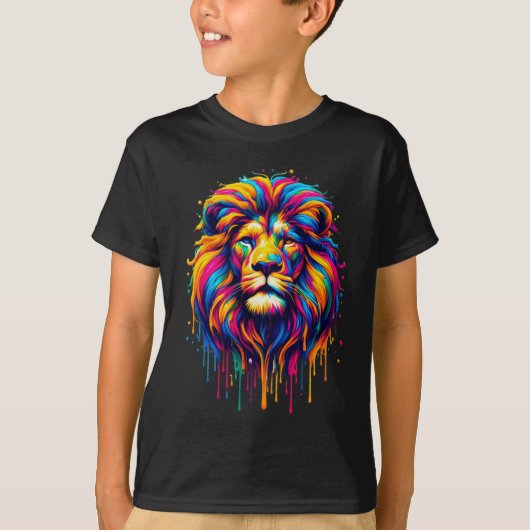 verfdruppelleeuw t-shirt (Voorkant)