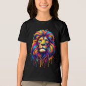 verfdruppelleeuw Tri-Blend shirt (Voorkant)