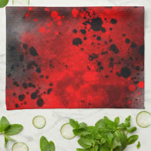 Verfeffect theehanddoek theedoek