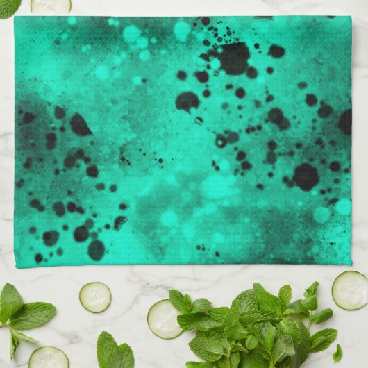 Verfeffect theehanddoek theedoek (Gevouwen)