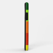 Verfgroen limoen oranje rode retrores 3 Case-Mate iPhone case (Achterkant/rechts)