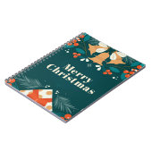 Verfijn en helder, modern nieuwjaar notitieboek (Linkerzijde)