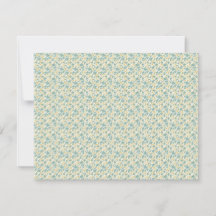 Verfijnd 1940s Stofachtig Teal en Mosterd Bloemmot