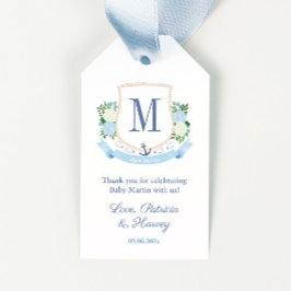 Verfijnd Ahoy Zijn Een Jongen Baby shower Favor Ta Cadeaulabel