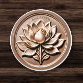 Verfijnd Antiek Goud Exquisite Lotus Flower Keramische Knop