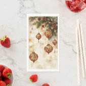Verfijnd assortiment kerstversiering servet (Insitu)