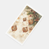 Verfijnd assortiment kerstversiering servet (Hoek)