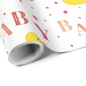 Verfijnd Baby met cadeautjes voor duck Cadeaupapier (Rol Hoek)