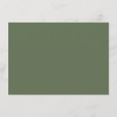 Verfijnd Beige Minimalist Informatiekaartje (Achterkant)