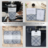 Verfijnd Blauw Geruit: Mama's Fantastische Jaar Planner