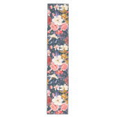 Verfijnd Boho Bloemmotief Medium Tafelloper (Voorkant)