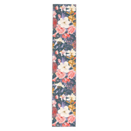 Verfijnd Boho Bloemmotief Medium Tafelloper