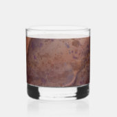 Verfijnd Bruin Marmeren Glas (Voorkant)