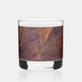 Verfijnd Bruin Marmeren Glas (Rechts)