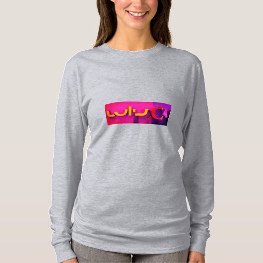 Verfijnd comfort: Omarm elegantie T-shirt (Voorkant)