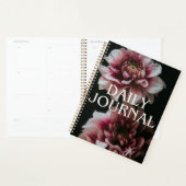 Verfijnd Dieproze Botanisch Dagboek Planner (Display)