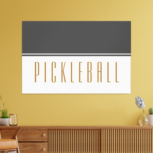 Verfijnd donkergrijs kleurenblok canvas afdruk (Insitu (Woonkamer))