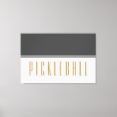 Verfijnd donkergrijs kleurenblok canvas afdruk (Voorkant)