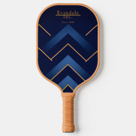 Verfijnd Gouden Chevron van de Marine Gepersonalis Pickleball Paddle