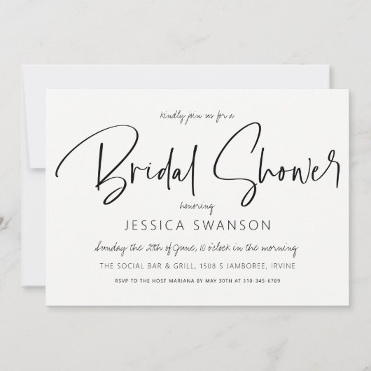 Verfijnd grafisch Vrijgezellenfeest Kaart (Voorkant)