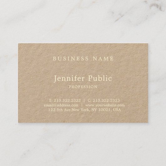 Verfijnd handgeschreven manuscript Atractief Uniek Visitekaartje (Achterkant)