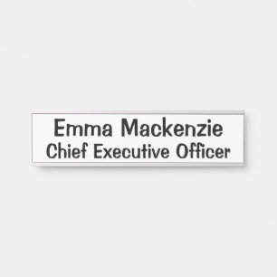 Verfijnd hangend Bord voor naam deurteken Deurbordje