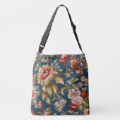 Verfijnd Italiaans mooi bloemenontwerp Crossbody Tas (Achterkant)