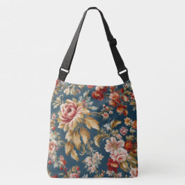Verfijnd Italiaans mooi bloemenontwerp Crossbody Tas