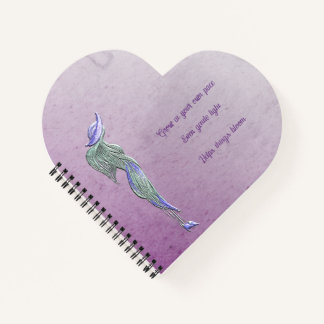 Verfijnd kalm spiraalboekje notitieboek