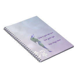Verfijnd kalm spiraalnotitieboek notitieboek