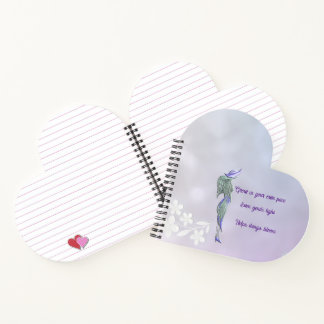 Verfijnd kalme spiraalschrift notitieboek