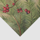 Verfijnd kerstbel rustieke decoupage papier (Detail)