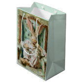 Verfijnd konijn cadeautas (Achterkant Gekanteld)