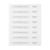 Verfijnd Label vakantiewrak etiket (Vel)