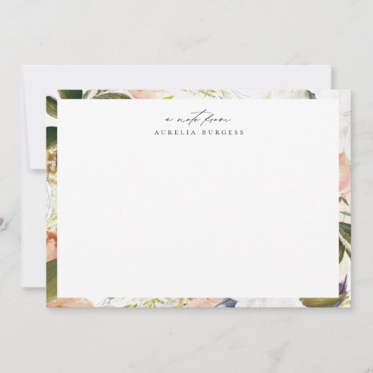 Verfijnd Lijst van botanische flora Notitiekaartje (Voorkant)