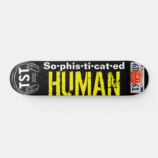 VERFIJND MENSELIJK 7¾" Deck Persoonlijk Skateboard (Horizontaal)