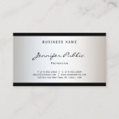 Verfijnd modern, modern, minimalistisch design, st visitekaartje (Voorkant)