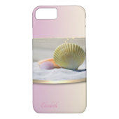 Verfijnd, Ombre, Seashells - Gepersonaliseerd Case-Mate iPhone Case (Achterkant)