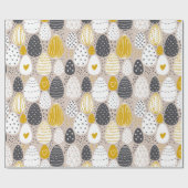 Verfijnd Paasei Cadeaupapier (Vlak)