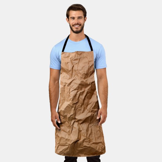 verfijnd papier als achtergrondabstract grafisch d schort (Gedragen)