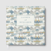 Verfijnd Pastel Geometrisch Gastenboek (Voorkant)