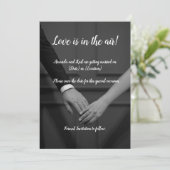 Verfijnd Save the Date Kaart (Staand voorkant)